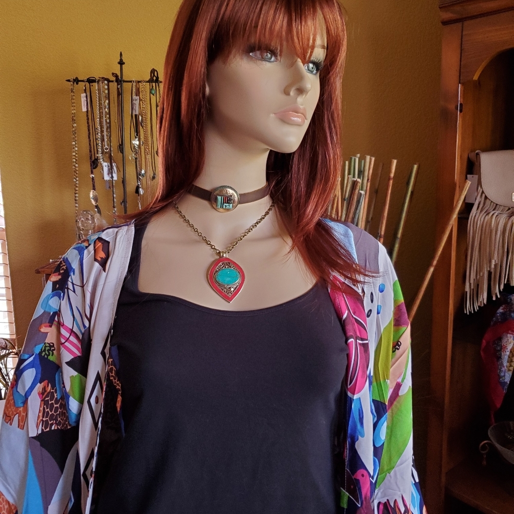 Tibetan Long Or Short Necklace - Picture 4 of 11